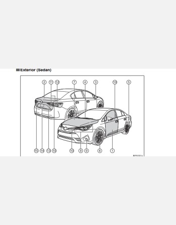 toyota avensis 2018 owners manual rhd and lhd